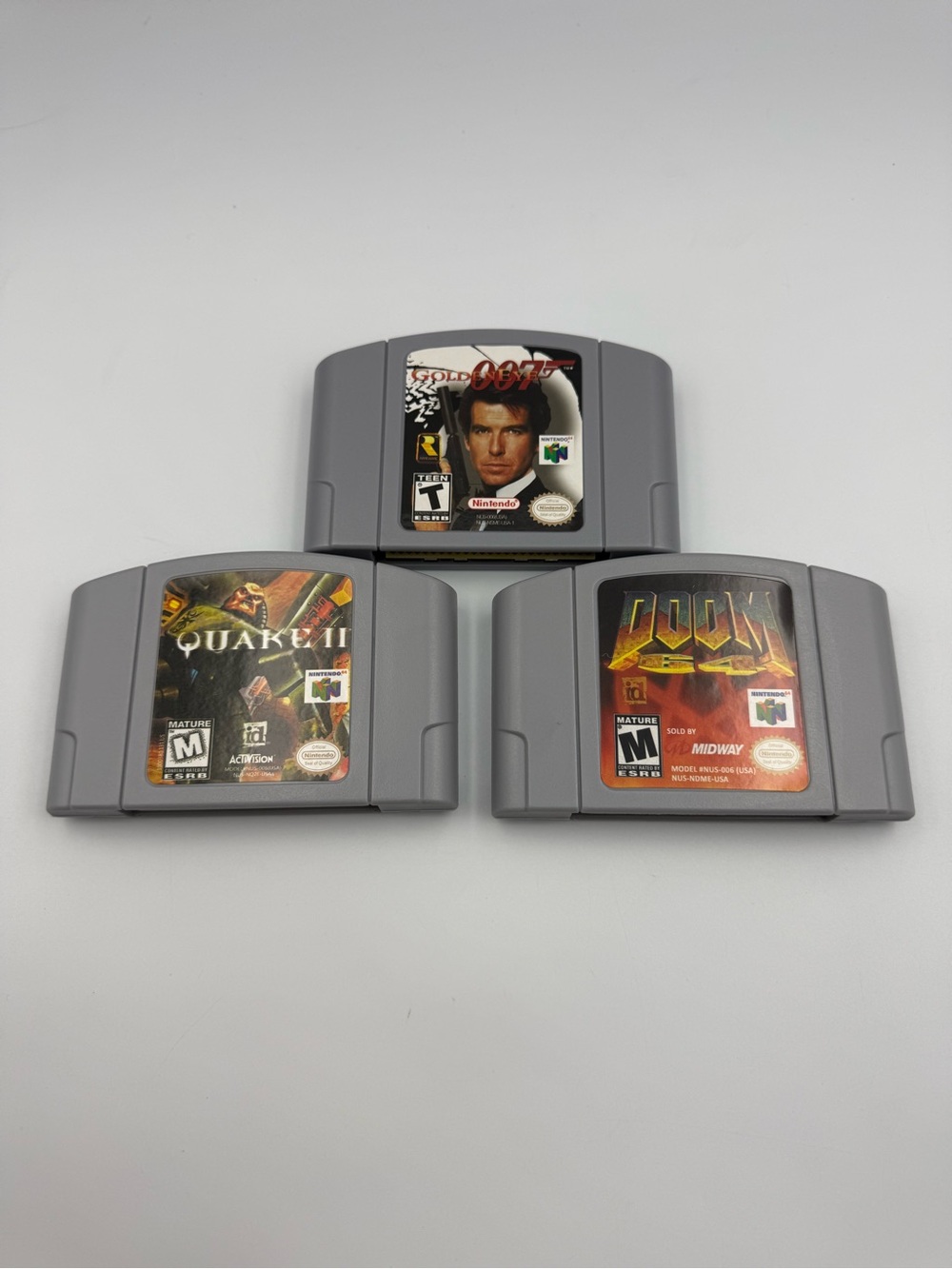 N64 FPS Classics Bundle – GoldenEye, Quake II & Doom 64